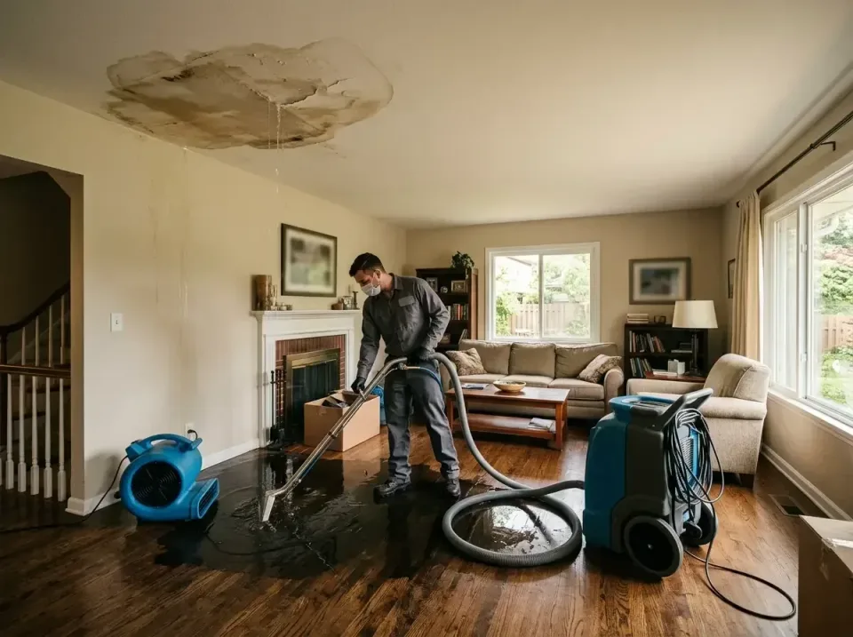 attic-pipe-burst-ceiling-drip-008 — frequently asked questions, Water Damage Restoration & Carpet Care in Somerville, TN